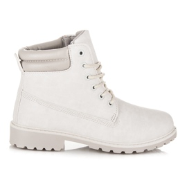 Seastar Botki damskie traperki szare