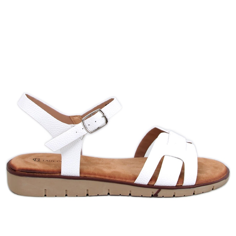 Sandałki damskie Capilla White białe