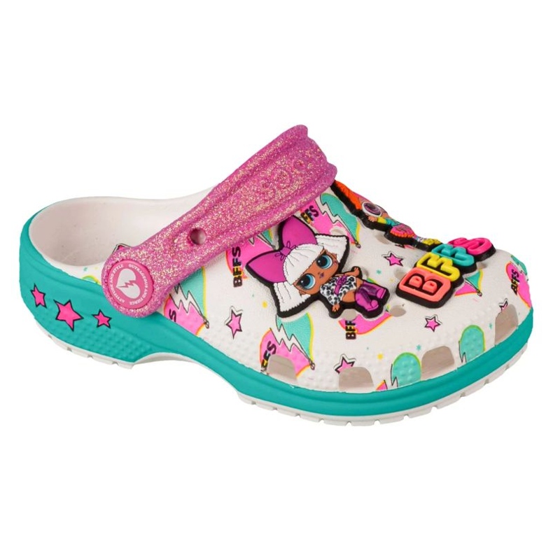Chodaki Crocs Lol Surprise Bff Kids Classic Clog 209472-100 białe