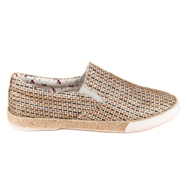 Kylie Plecione Slip Ony wielokolorowe