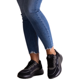 Czarne sneakersy Big Star JJ274989