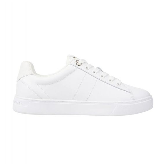 Buty Tommy Hilfiger Essential Elevated Court Sneaker W FW0FW07685YBS białe