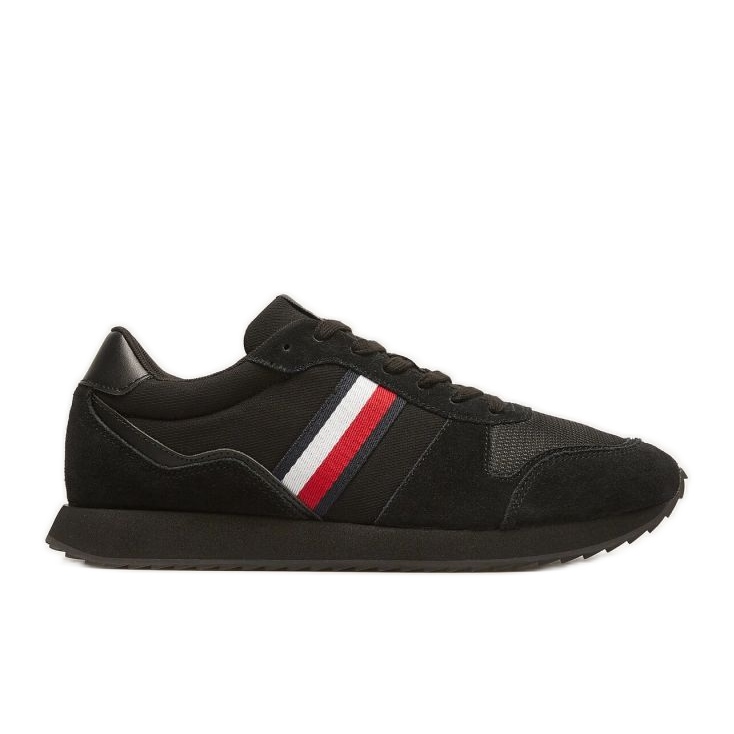 Buty Tommy Hilfiger Lo Runner Mix M FM0FM04958DW5 czarne