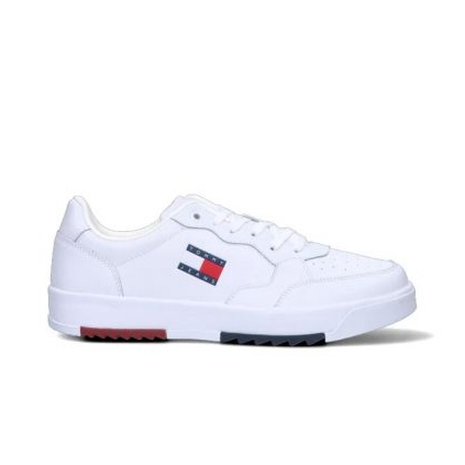 Buty Tommy Hilfiger Retro Ess EM0EM01397YBS białe
