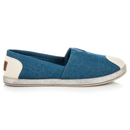 Mtt Sport Jeansowe Espadryle niebieskie