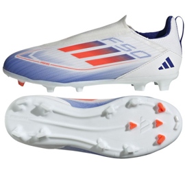 Buty piłkarskie adidas F50 League Ll FG/MG IF1362 białe