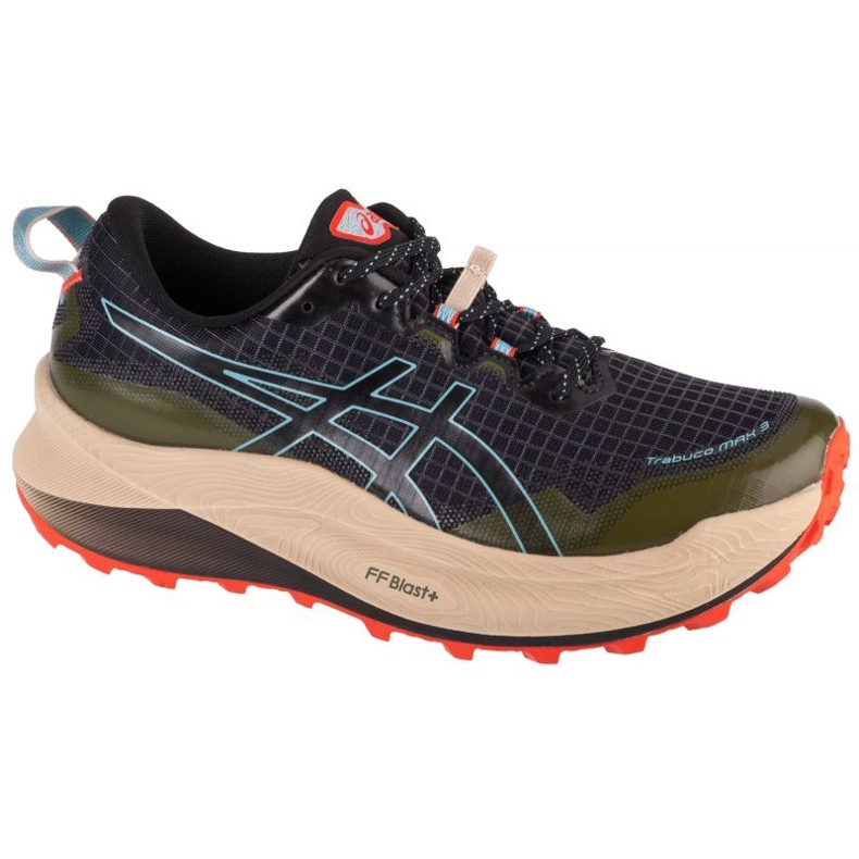 Buty do biegania Asics Trabuco Max 3 1011B800-002 czarne