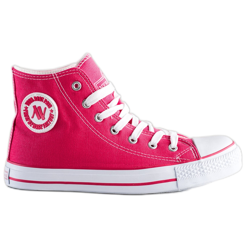 Wysokie Trampki New Age różowe