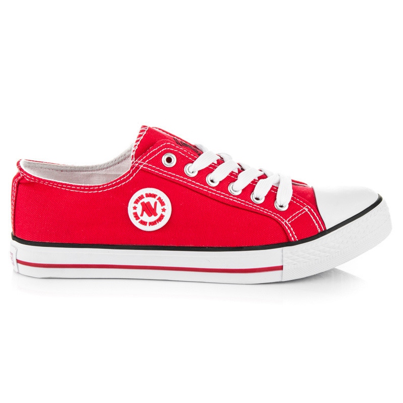 Trampki New Age czerwone