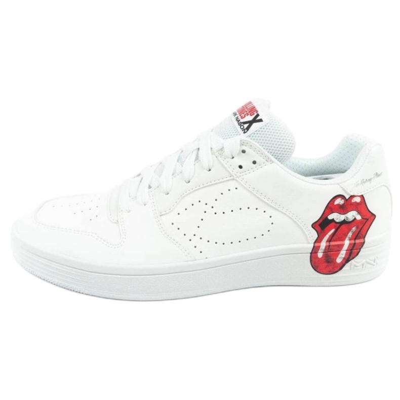 Buty Skechers Palmilla Rolling Stones 210748/WHT białe