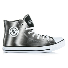 Wysokie Trampki New Age białe czarne