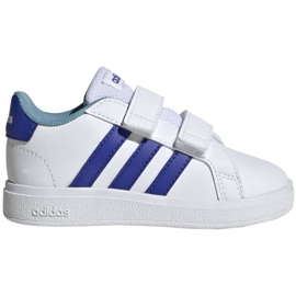 Buty adidas Grand Court Lifestyle Hook and Loop HP8919 białe