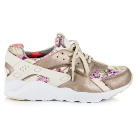 Kylie Stylowe buty damskie brązowe