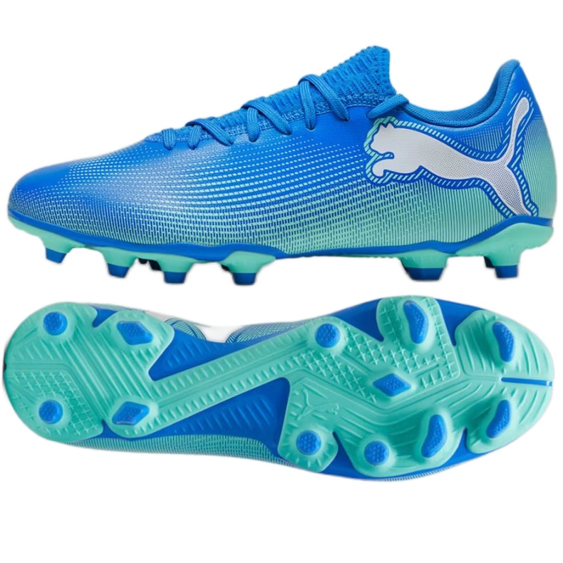 Buty Puma Future 7 Play FG/AG 107939-01 niebieskie