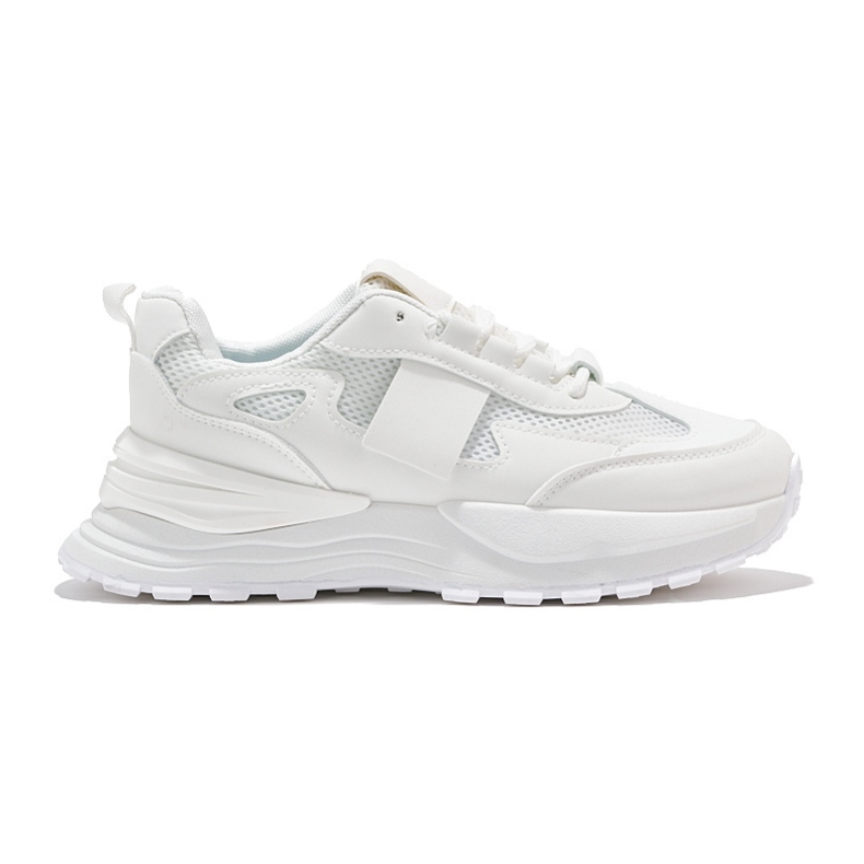 Białe sneakersy damskie