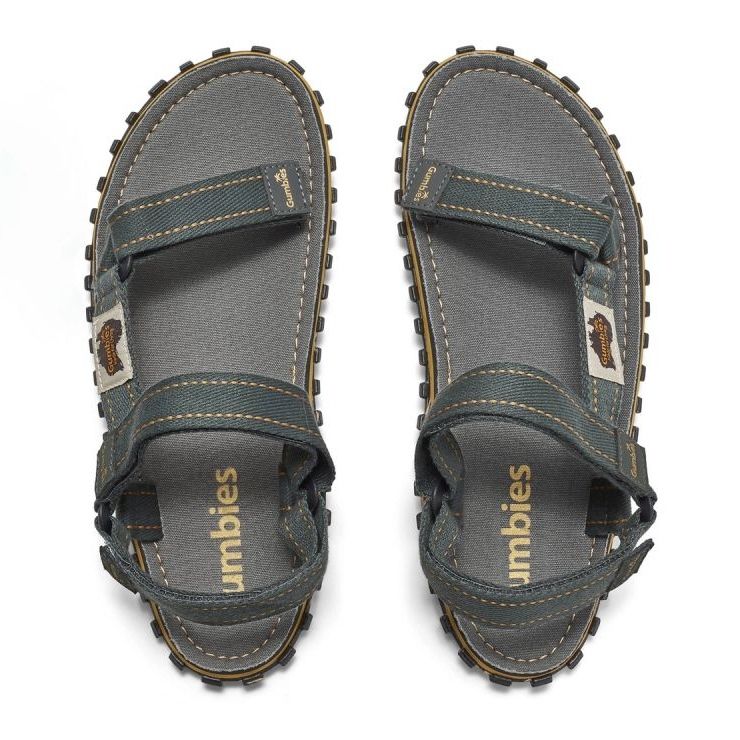 Sandały Gumbies Tracker Racker Sandals Grey M GU-SATRA013 szare