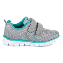 American Club Szare buciki sportowe