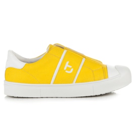 Betler Trampki Snake Na Platformie żółte