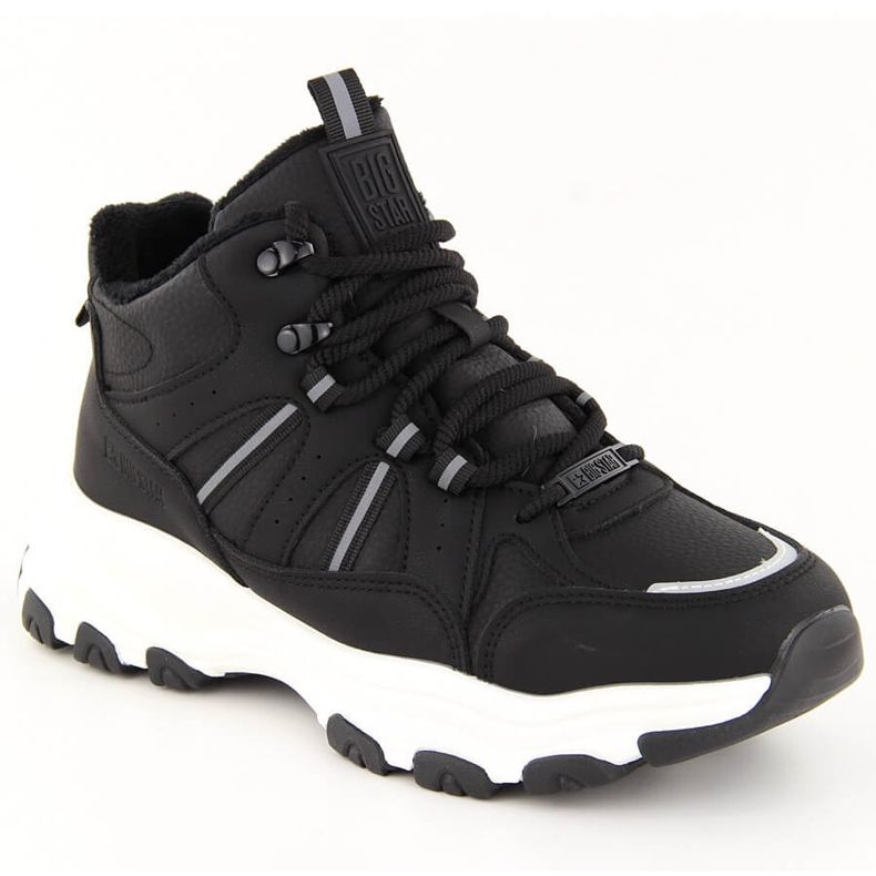 Traperki ocieplane wysokie czarne Big Star OO274A160