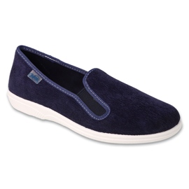 Befado tenisówki młodzieżowe pvc 401Q054 niebieskie