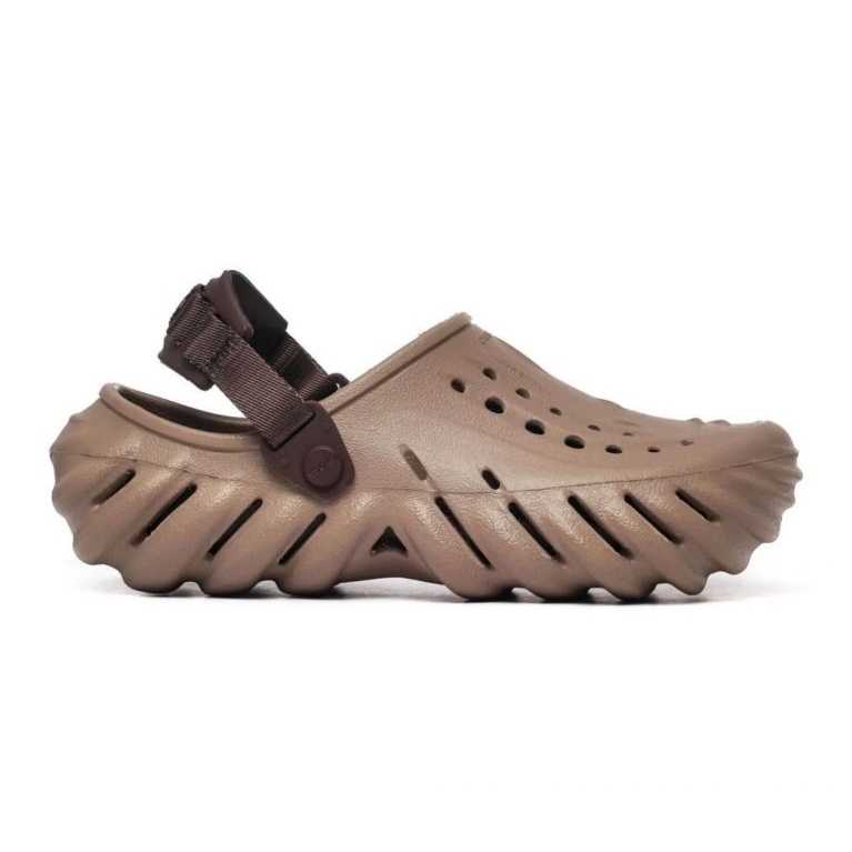 Klapki Crocs Echo clog 207937-2Q9 brązowe