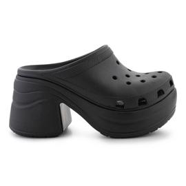 Obcasy Crocs Siren Clog 208547-001 czarne