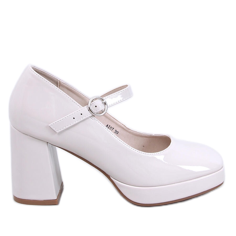 Czółenka na platformie Sorel Beige beżowy