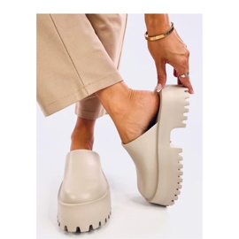 Klapki chodaki piankowe Ernest Khaki - Inello zielone