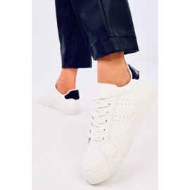 Sneakersy damskie  Black białe