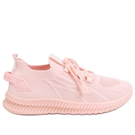 Buty sportowe skarpetkowe  Pink różowe