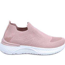 Buty sportowe skarpetkowe  Pink różowe