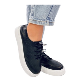 Trampki ażurowe Black czarne