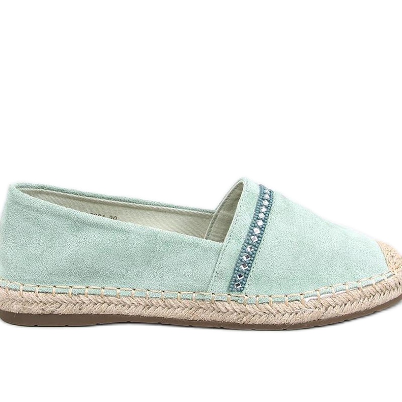 Espadryle damskie Green zielone