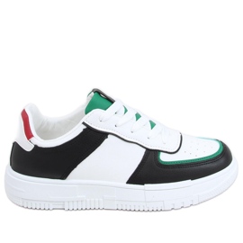 Buty sportowe damskie Black białe