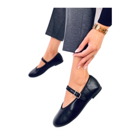Baleriny z paseczkiem Black czarne
