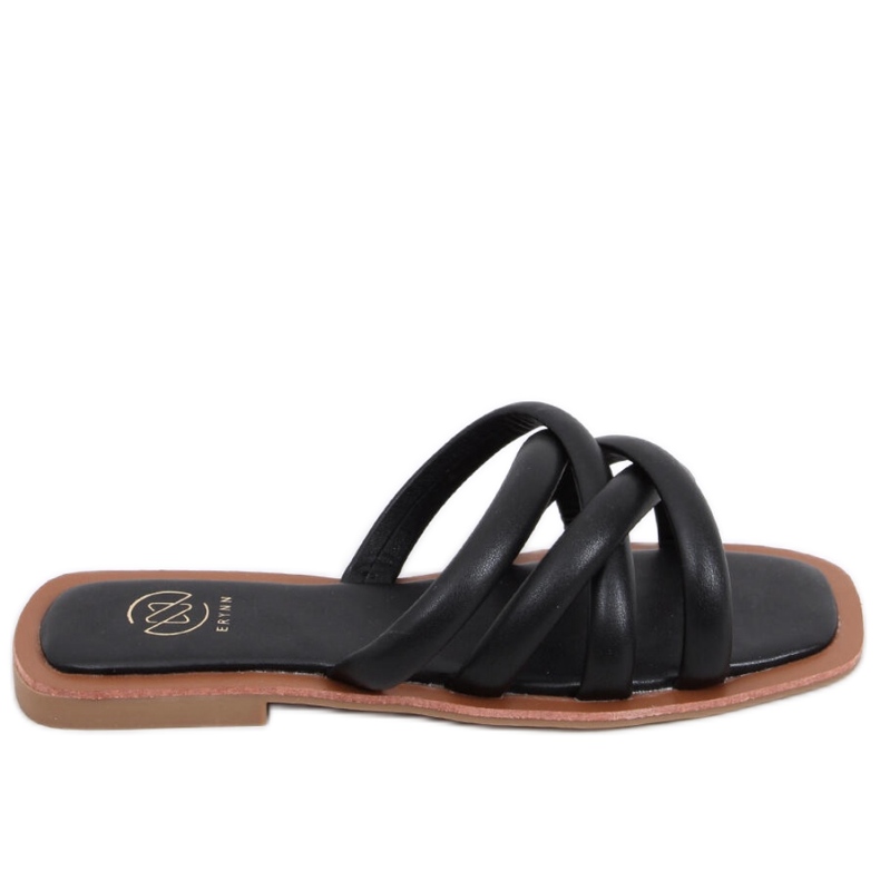 Klapki damskie Black czarne