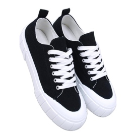 Trampki damskie Consen Black - Inello czarne