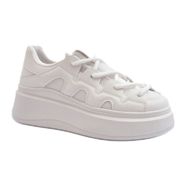 Buty Sportowe Model Vinali 55-22 White - Step in style białe
