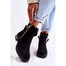 Botki Model Calvaro NC1279 Black - Step in style czarne