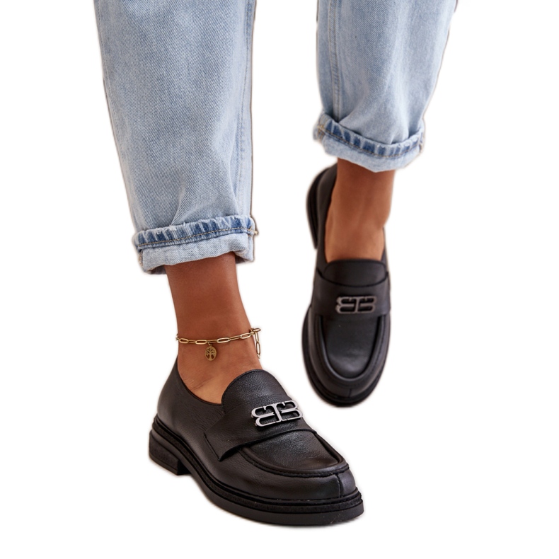 Półbuty Model Zazoo 20174 Black - Step in style czarne