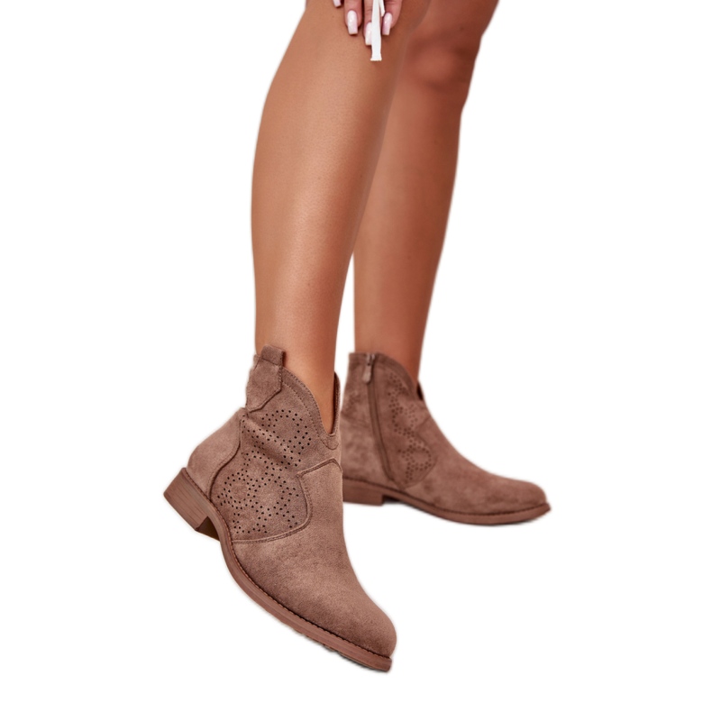 Botki Model S.Barski HY42-151 Brown - Step in style brązowe