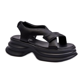 Sandały Model Goe NN2N4106 Black - Step in style czarne