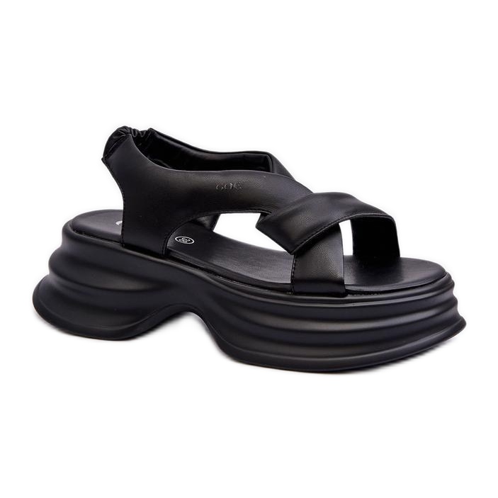 Sandały Model Goe NN2N4106 Black - Step in style czarne