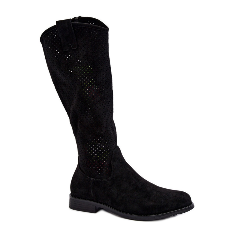 Kozaki Model S.Barski HY66-139 Black - Step in style czarne