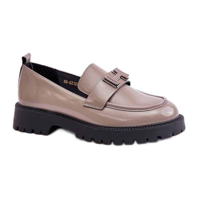 Mokasyny Model Vinceza 62187 Grey - Step in style szare