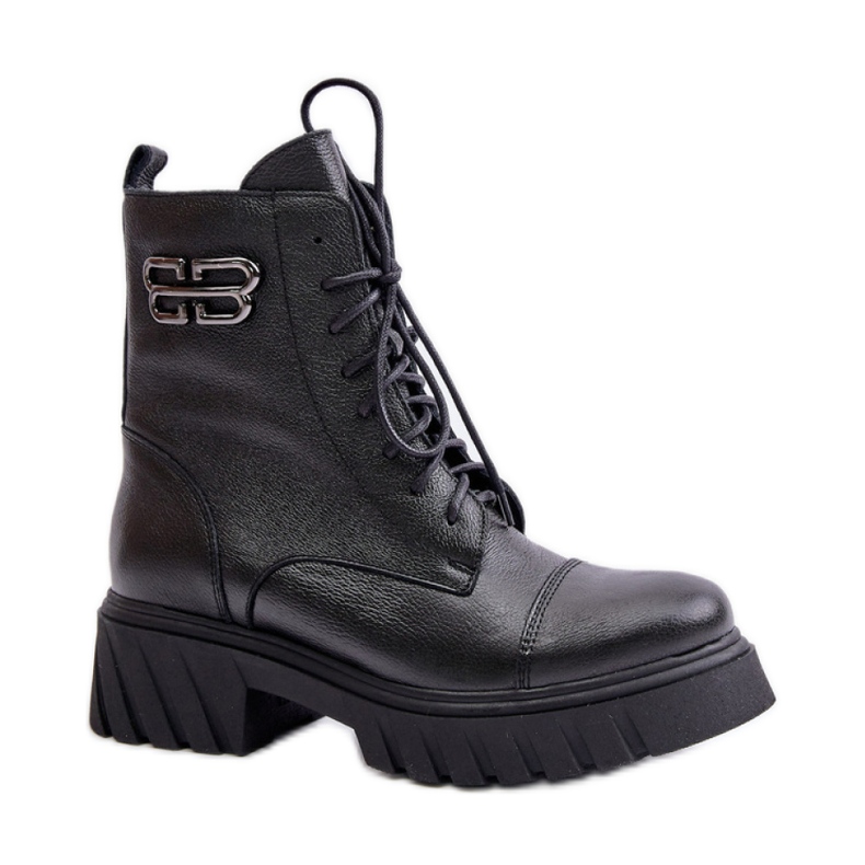 Workery Model Zazoo 60486 Black - Step in style czarne