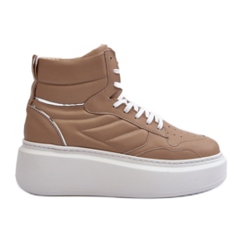 Buty Sportowe Model Zazoo 3392/X Beige - Step in style beżowy