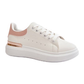Trampki Model Nevelena JDJ-18 White/Pink - Step in style różowe