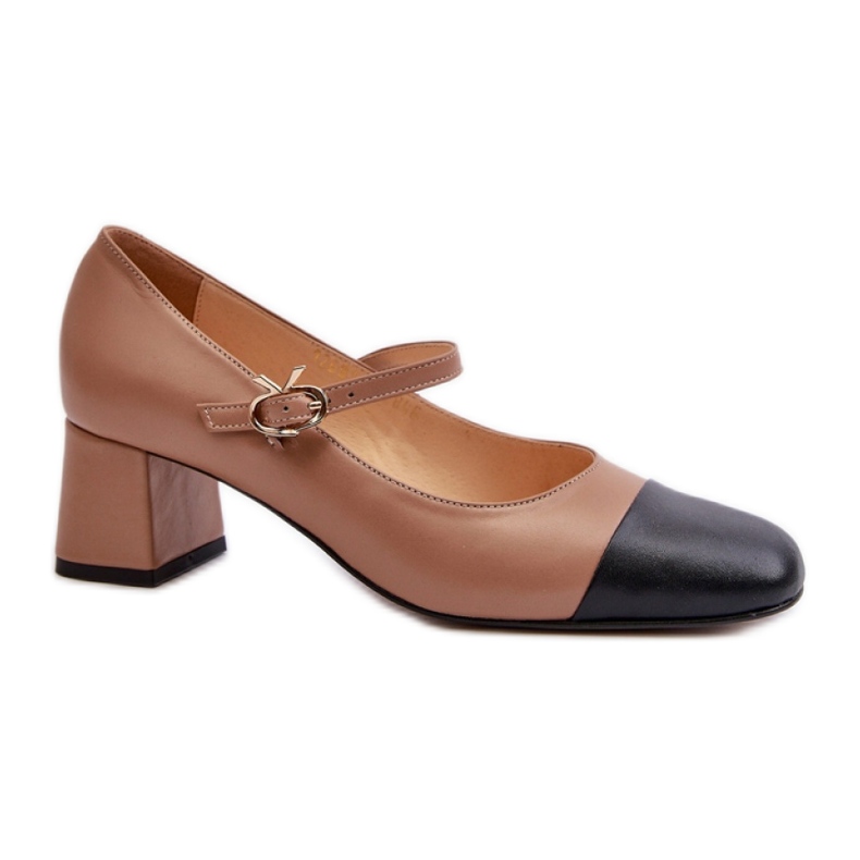 Czółenka Model Laura Messi 2846 Brown - Step in style brązowe