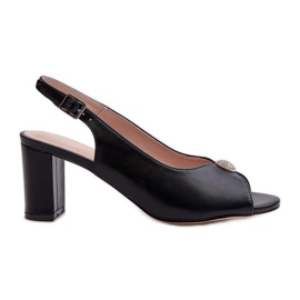 Sandały Model Trasea 24SD98-6785 Black - Step in style czarne